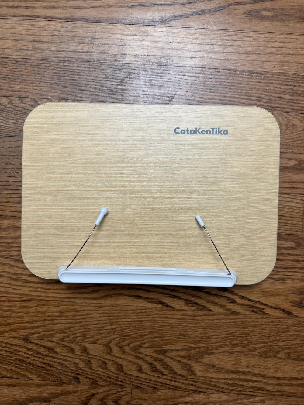 Adjustable Bamboo Laptop Stand / Book Stand – Foldable Desktop Riser